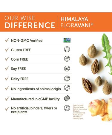 Himalaya FlorAvani - 90 Vegetarian Capsules for Digestive Health - Buy Online on GoSupps.com
