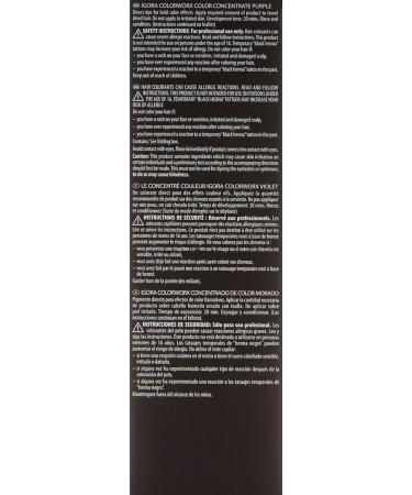 Buy Schwarzkopf IGORA ColorWorx Direct Dye - Purple Color Concentrate for Vibrant Hair Color | International Shipping Available - Buy Online on GoSupps.com