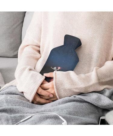 Lighthouse Hot Water Bottle with Plush Cover - 26.5x15.3cm Hand Warmer for Adults & Children - International Shipping Available - Buy Online on GoSupps.com