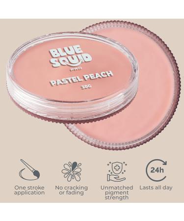 Blue Squid PRO Face Paint - Pastel Peach 30g | Water Activated Professional Makeup for Adults & Kids | Non Toxic Body Paint for Halloween & SFX - Buy Online on GoSupps.com
