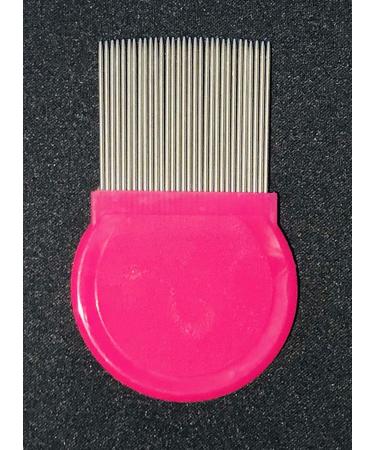 Long Teeth Flea Comb Closely Spaced Metal Pins Removes Fleas Flea Eggs and Debris from Your Pet s Coat - 35mm Long Metal Teeth are Great for Long Hair Areas on Dogs and Cats (Single Pack Pink) Single Pack Pink - Buy Online on GoSupps.com