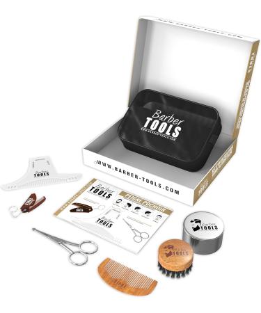 Barber Tools Kit | Premium Beard Care Set for Men | International Shipping Available - Buy Online on GoSupps.com