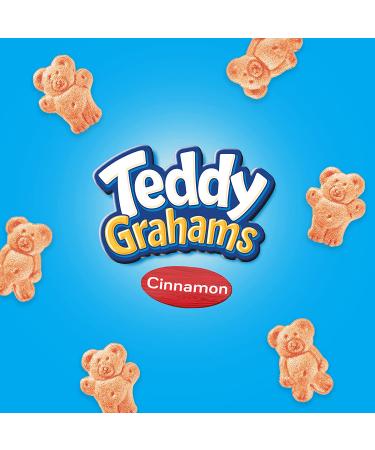 Teddy Grahams Cinnamon Snacks - 0.75oz Bags (Pack of 150) - Buy Online on GoSupps.com