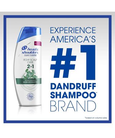 Head & Shoulders Itchy Scalp Care Anti-Dandruff Shampoo & Conditioner Twin Pack with Eucalyptus - 23.7 Fl Oz - Buy Online on GoSupps.com