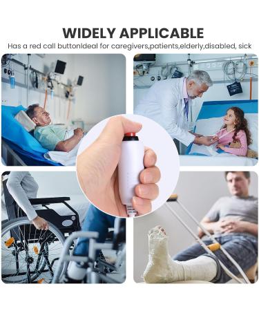 High-Quality Sister Call Cable & Emergency Call Button - DIN 8PIN Monostable Switch for Patients & Elderly - Buy Online on GoSupps.com