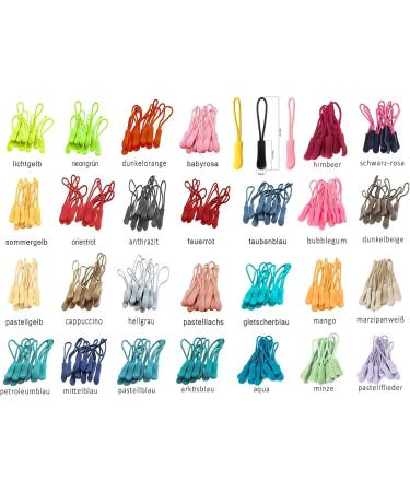 10 Zipper Loops Pullers - Black Zipper Extensions for Easy Use | Quality Zipper Accessories - Buy Online on GoSupps.com