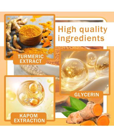 9 Pcs Turmeric Skincare Set with Moisturizing Facial Cleanser Toner Face Serum Facial Cream Eye Cream Travel Size Lip Balm and 3 Hydrating Face Sheet Masks Skin Care Set - Buy Online on GoSupps.com