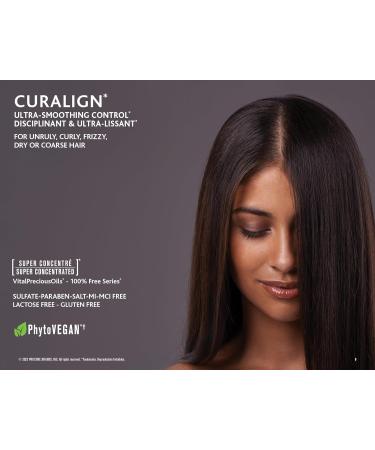 CURALIGN Vegan Smoothing Shampoo - Ultra-Smoothing Control for Curly Frizzy and Dry Hair | Super Concentrated Anti-Frizz Solution - Buy Online on GoSupps.com