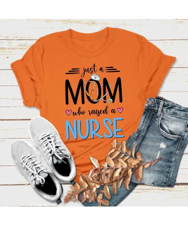 Custom Nursing Shirt for Nurse Coworkers | Unique Gifts for Nurses from Son or Daughter | Short Sleeve Tee for Mother's Day & Nurse's Day - Buy Online on GoSupps.com