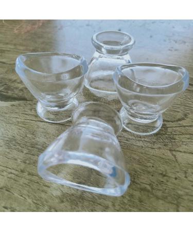 GNEGKLEAN Eye Wash Bath Kit - Glass Eye Cup & Silicone Eye Cups for Effective Eye Cleansing | 1pc Set - Buy Online on GoSupps.com