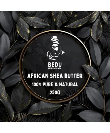 Buy BEDU African Shea Butter 8.82 oz - Natural Moisturizer for Skin & Hair | Shop Internationally - Buy Online on GoSupps.com