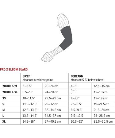 G-Form Pro-X Elbow Pad (1 Pair) - Youth & Adult Small/Medium | Black Logo - Buy Online on GoSupps.com