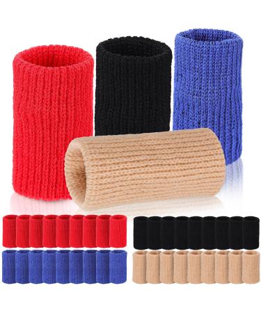 Sleeves Protectors 40pcs Elastic Sleeves Splints Thumb Brace Support Protector Tape for