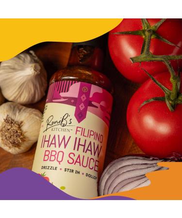 RoniB's Kitchen Filipino Vegan BBQ Sauce 150ml - Traditional Filipino Ihaw-Ihaw Sauce with Soy, Pineapple, and Pepper - Buy Online on GoSupps.com