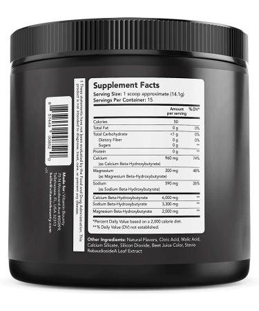 Vitamin Bounty Keto Exogenous BHB Drink - Strawberry Lemonade  15 Servings - Buy Online on GoSupps.com