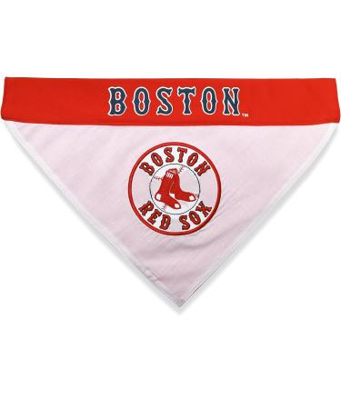 MLB Boston Red Sox Reversible Pet Bandana | Large/X-Large | MLB Team Color 1 - Buy Online on GoSupps.com