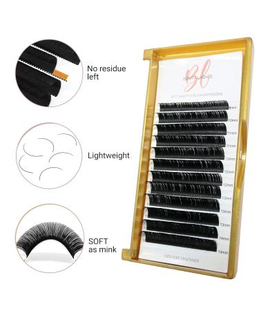 Bonita Lashes Classic Eyelash Extension Kit - Faux Mink Individual Lashes C-Curl 0.20mm (Mix 8-14mm) - Natural Look Professional Supplies - Buy Online on GoSupps.com