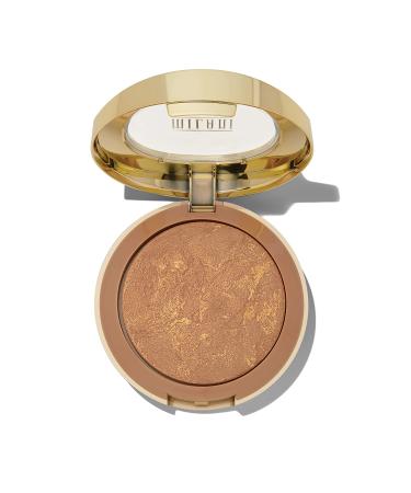 Milani Soleil Baked Bronzer - Cruelty-Free Shimmer Bronzing Powder | Contour, Highlight, and Bronze Makeup | 0.25 oz - Buy Online on GoSupps.com