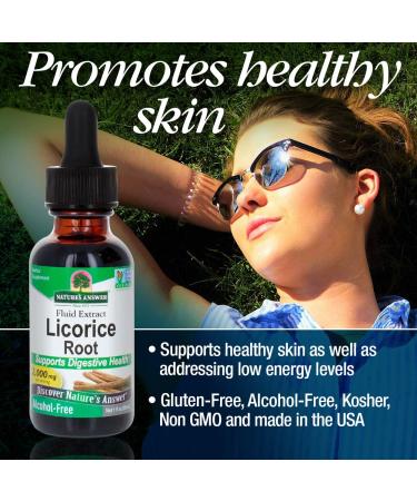 Nature's Answer Licorice Root Extract 1oz - Alcohol-Free Digestive & Immune Support - Buy Online on GoSupps.com