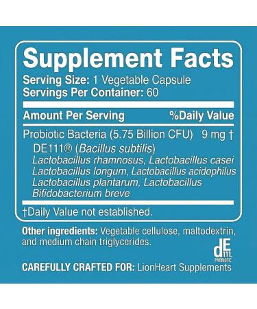 Best Probiotic for Constipation - Regular Bowel Movement Supplements -Bowel Movement Supplements -Probiotics for Ibs and Constipation Relief - Recommended for Women and Men - 60 Caps - Buy Online on GoSupps.com