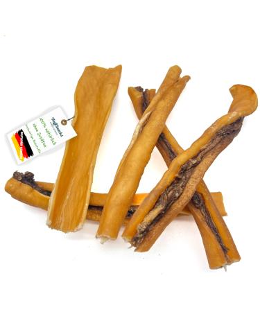 dried beef scalp for dogs 2.5 kg 100% beef chews dog food BARF treats from Wuffsnacks 2.5 kg (1 pack)