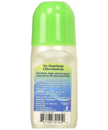 Naturally Fresh Crystal Roll-On Deodorant 3 Fl Oz (2 Pack) - Long-lasting Odor Protection - Buy Online on GoSupps.com