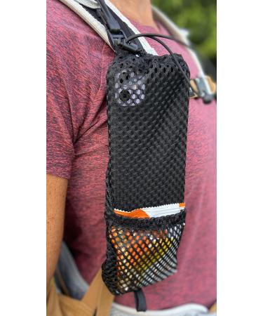 Mountain Mike Hiking Gear Backpack Shoulder Strap Phone & Snack Holder/Carrier