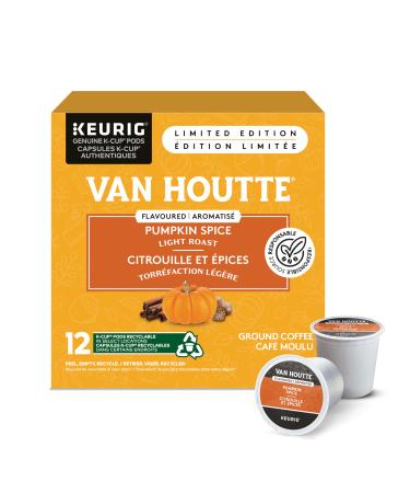 Van Houtte Pumpkin Spice K-Cup Coffee Pods 12 Count For Keurig Coffee Makers Pumpkin Spice 12 Count ( Pack of 1 )