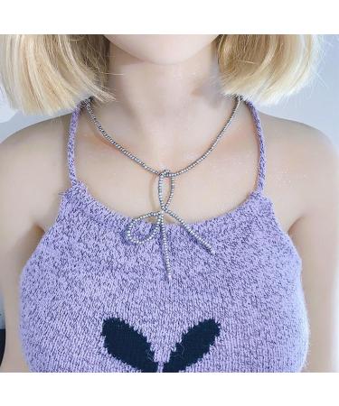 Oralgo's Handmade Unique Collarbone Chain Necklace | Fashionable Loop Trailer Brazen Material Perfect for Parties & Everyday Wear - Buy Online on GoSupps.com
