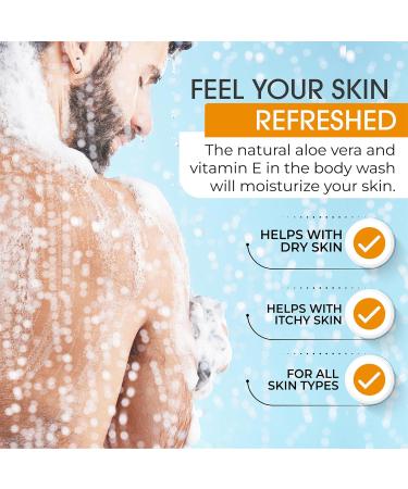 Chlorine Removal Body Wash - Natural Itch-Free SLS & Paraben Free | Moisturizing Care for Sensitive Skin & Swimmers - Buy Online on GoSupps.com