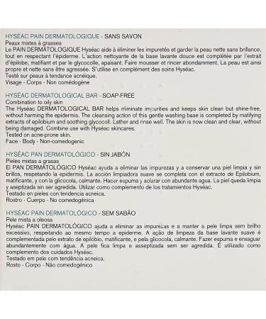 Uriage Hyseac Dermatologic Bar 100gr Face & Body - Buy Online on GoSupps.com