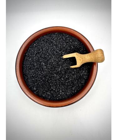 GreekHerbay Black Hawaiian lava salt 20g 4.9kg fine quality (900g)
