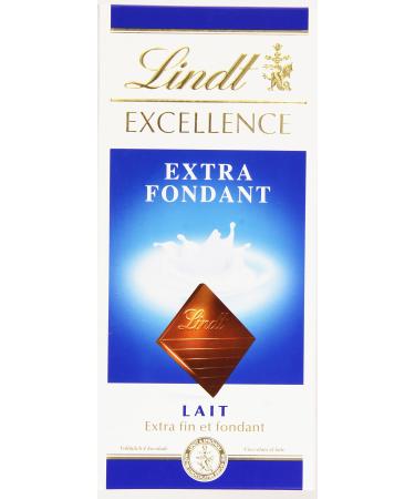 Lindt - EXCELLENCE Extra Fondant Tablet - Milk Chocolate 100g