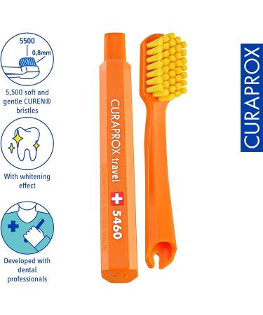 Curaprox Travel Set - Green Cozing Toothbrush Travel Toothpaste & Interdental Brushes | Premium Oral Care for On-the-Go - Buy Online on GoSupps.com