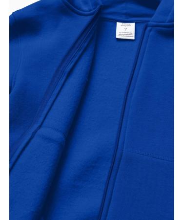 Amazon Essentials Boys' Fleece Zip-Up Hoodie - Blue (6-7 Years) - Buy Online on GoSupps.com