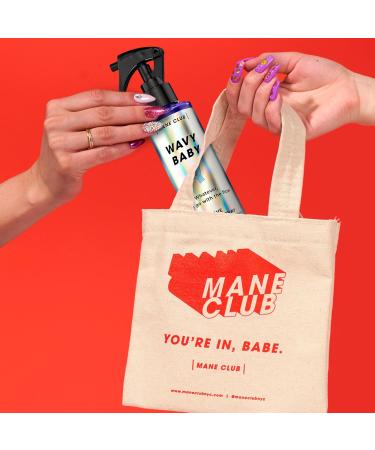 MANE CLUB Wavy Baby Wave Texture Spray cruelty free vegan no sulfates or parabens 5.3 Oz - Buy Online on GoSupps.com