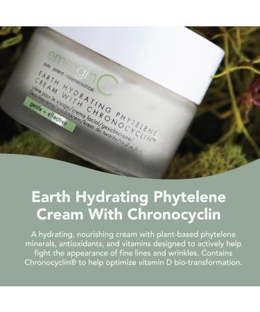 emerginC Earth Hydrating Phytelene Cream | Anti-Aging Moisturizer with Chronopeptides & Multivitamins | Antioxidant Face Cream for Fine Lines & Wrinkles (1.6 oz 50 ml) - Shop Internationally - Buy Online on GoSupps.com