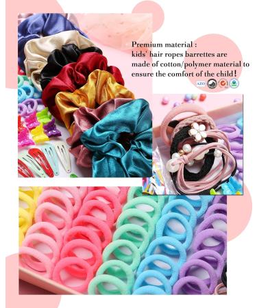 Variety Pack Hair Scrunchies for Girls & Women - Assorted Colors, Hair Bands & Scrunchy Hair Ties - Perfect Christmas Gifts for Women & Teenage Girls - Buy Online on GoSupps.com