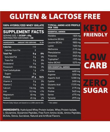 Buy Hydrolyzed Whey Protein Isolate 2 lbs - Berry Berry Deluxe | Premium Quality & Fast International Shipping - Buy Online on GoSupps.com