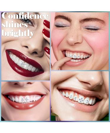 Tybeioo Tooth Jewelry Set - 8 Styles for Dental Professionals | Stunning Tooth Gems for Social Gatherings - Buy Online on GoSupps.com