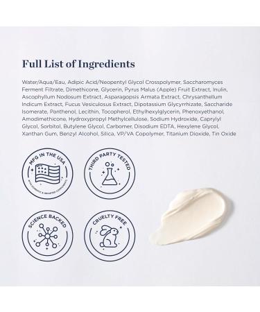 Radiate + Revive Hydrating Eye Cream | Rejuvenate Tired Eyes Lift & Firm Skin | Algae & Pearl Powder for Wrinkles & Hollowing - International Shipping - Buy Online on GoSupps.com