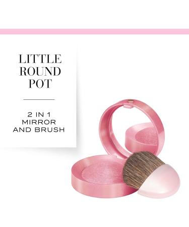 Bourjois Little Round Pot Blusher 34 Rose D'or 2.5g - Long-Lasting Cheek Color - Buy Online on GoSupps.com