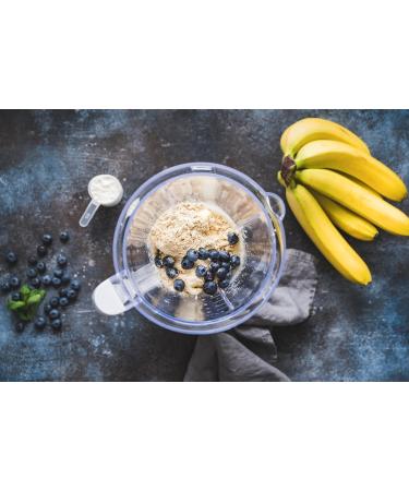 Vegji Bio Vegan Protein Blend 1000g - High Protein Pea Rice & Hemp | Natural Unsweetened Ingredients | 1 Pack - Buy Online on GoSupps.com
