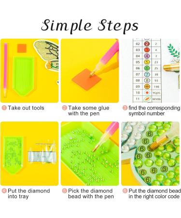 Sonsage Christmas Bee Diamond Painting Kit - Special Shaped Crystal Wreath Ornaments for Home Decor - Buy Online on GoSupps.com