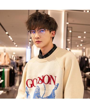 Forki's Unisex Reading Glasses - Stylish Square Polygon Design Metal Frame Monochrome - Perfect for Short-Sightedness - International Shipping Available - Buy Online on GoSupps.com