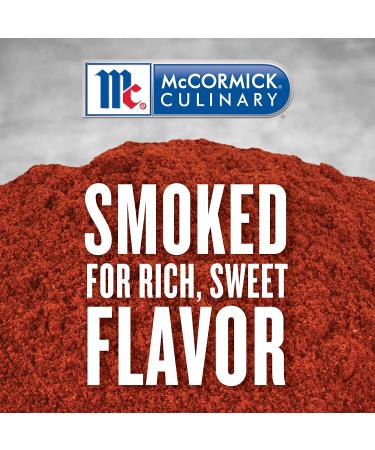 McCormick Culinary Smoked Paprika 17 oz - Sweet and Smoky Paprika for Spanish Cuisine - Ideal for Chicken, Fish, Pork, Potatoes & More - Buy Online on GoSupps.com