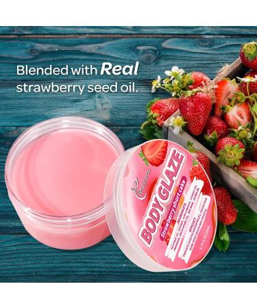 Body Glaze 200g Body Butter for Women & Men - Shea Butter Extraction Body Cream- Enrich in Vitamin E Oil - Anti-aging Nourishing and Smoothing the Skin Idea Gift Long-lasting Moisturizing - Buy Online on GoSupps.com