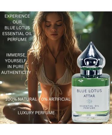 Buy Blue Lotus Attar | Natural Essential Oil Perfume Spray - 30ml | Vegan Gluten-Free Phthalate & Paraben-Free | International Shipping - Buy Online on GoSupps.com