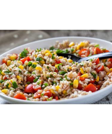 Organic Italian Pearled Farro 1lb - Kosher Vegan Grain | High Fiber | Bulk Pack - Buy Online on GoSupps.com