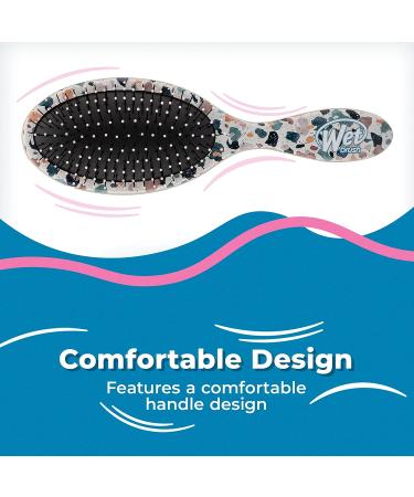 Wet Brush Original Detangling Brush - Supercharged Sand - Ultra-Soft IntelliFlex Bristles - Pain-Free Detangler for All Hair Types - Men & Women - Buy Online on GoSupps.com